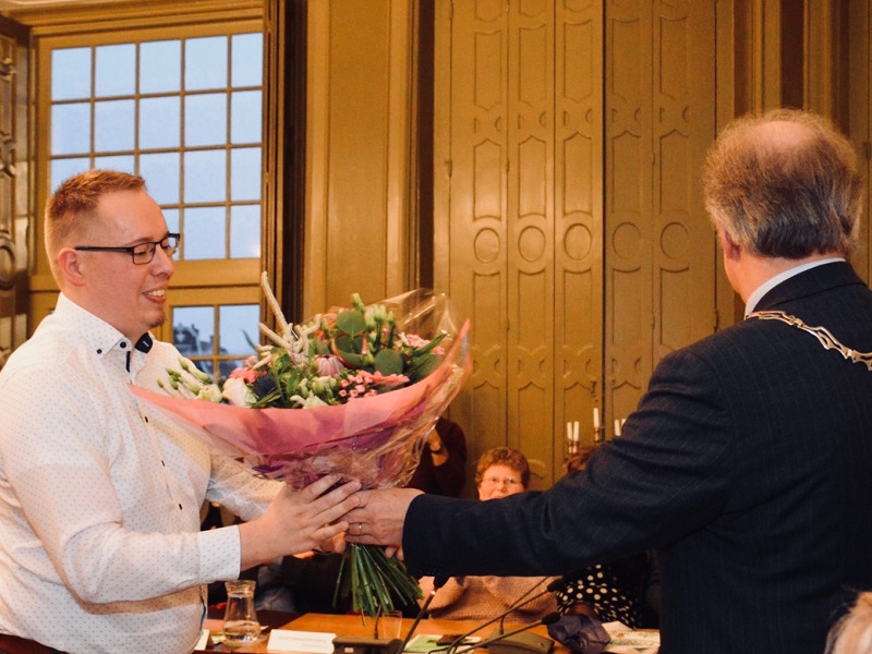 Jan Jellema neemt na 12 afscheid van Harlinger gemeenteraad